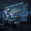 Enterprise dashboard showing multi-facility tank status map, inspection calendar, and compliance tracker